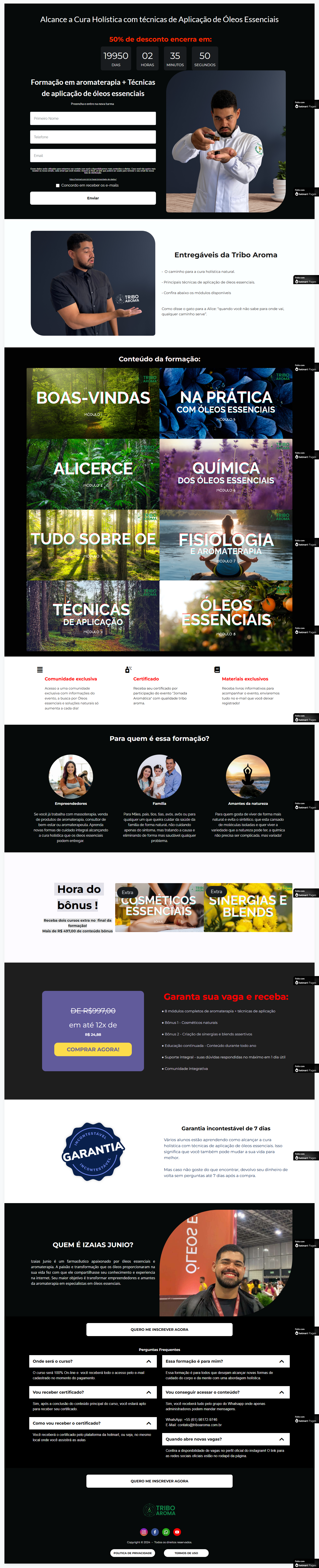 Sites, landing pages, links na bio e sites institucionais com design profissional Brasília DF