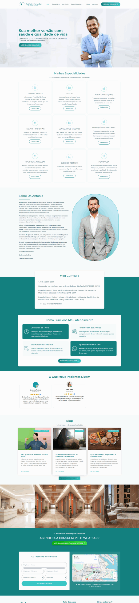Site modelo - DESCUBRA O SEU CAMINHO PARA UMA VIDA SAUDÁVEL COM DR. ANTÔNIO CARVALHO